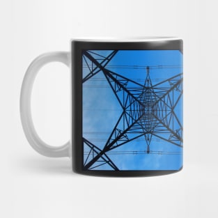 pylon and sky Mug